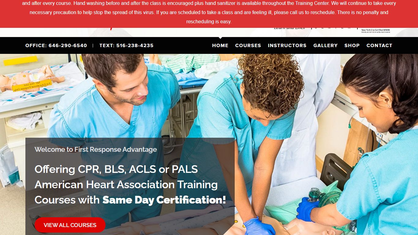 First Response Advantage | CPR Training | Life Support Training